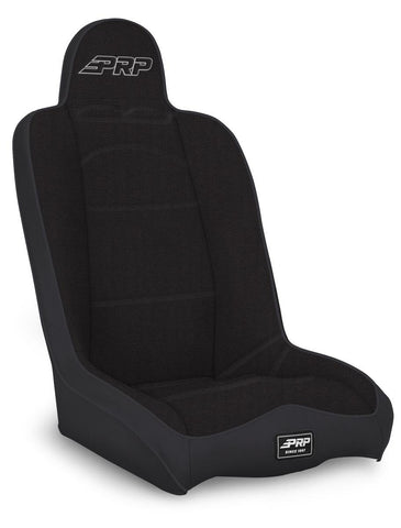 Daily Driver High Back Suspension Seat; All Black