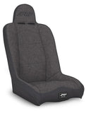 Daily Driver High Back Suspension Seat; Grey Tweed