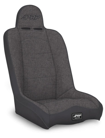 Daily Driver High Back Suspension Seat; Grey Tweed