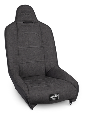 Roadster High Back Suspension Seat; All Grey