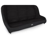 Low Back Rear Bench For Jeep JKU/JLU; Black