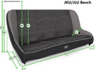 Custom Suspension Bench Seat For Jeep JKU/JLU