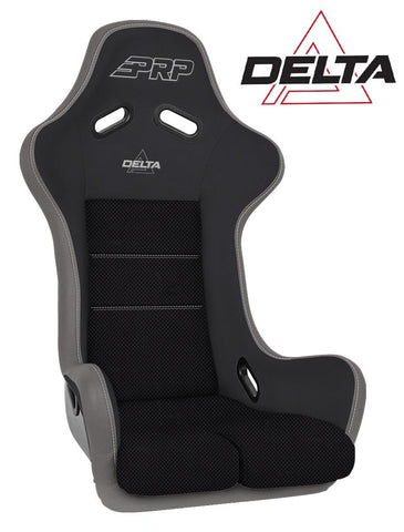 Delta Composite Seat  Black & Grey