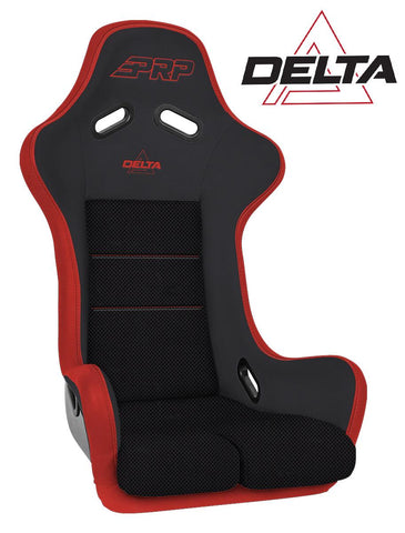 Delta Composite Seat  Black & Red