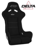 Delta Composite Seat  Black & Black Cloth