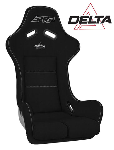 Delta Composite Seat  Black & Black Cloth