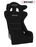 Echo Composite Seat  Black & Black Cloth