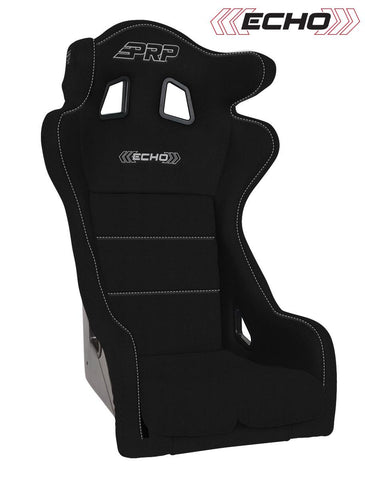 Echo Composite Seat  Black & Black Cloth