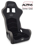 Alpha Composite Seat  Extra Wide  Black & Grey