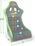 Bravo Composite Seat  Black Cloth