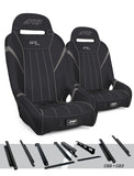 GT/S.E. Suspension Seats Kit For Honda Talon (Pair)  Black & Grey