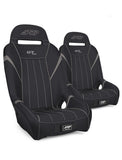 GT/S.E. Suspension Seats Kit For Can-Am Maverick X3 (Pair)  Black & Grey