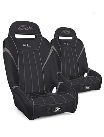 GT/S.E. Suspension Seats Kit For Can-Am Maverick X3 (Pair)  Black & Grey