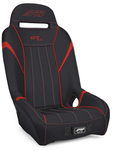 GT/S.E. Rear Suspension Seat  Black And Red