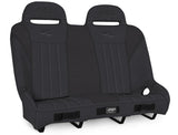 GT/S.E. Quick Release Rear Suspension Bench Seat For Polaris RZR PRO XP4  PRO R4  Turbo R4  Black