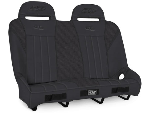 GT/S.E. Quick Release Rear Suspension Bench Seat For Polaris RZR PRO XP4  PRO R4  Turbo R4  Black