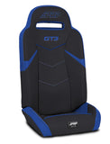 GT3 Fold Flat Rear Suspension Seats For Polaris RZR PRO XP4  PRO R4  Turbo R4 (Pair)  Blue