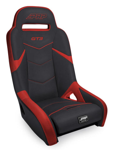 GT3 Suspension Seat  Black And Red