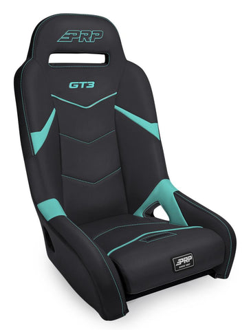 GT3 Suspension Seat  Black And Teal