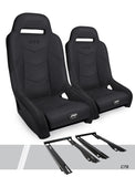 GT3 Suspension Seats Kit For Polaris RZR PRO XP  PRO R  Turbo R  PRO S (Pair)  Black