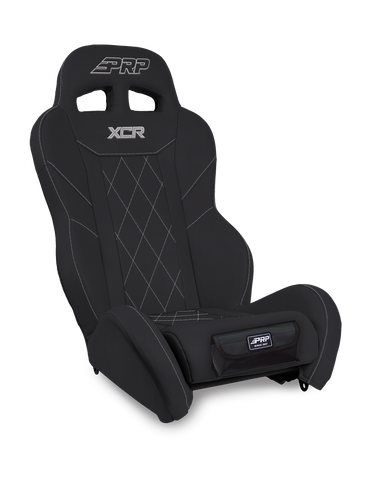 XCR Suspension Seat  Black With Diamond Stitch And Front Pocket
