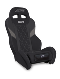 XCR Suspension Seat  Black And Grey With Diamond Stitch And Front Pocket