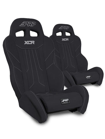 XCR Suspension Seats Kit For Can-Am Maverick X3 (Pair)  Black