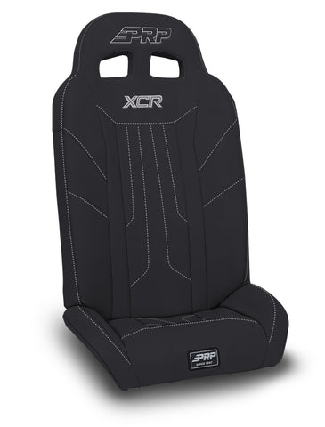 XCR Fold Flat Rear Suspension Seats For Polaris RZR PRO XP4  PRO R4  Turbo R4 (Pair)  Black