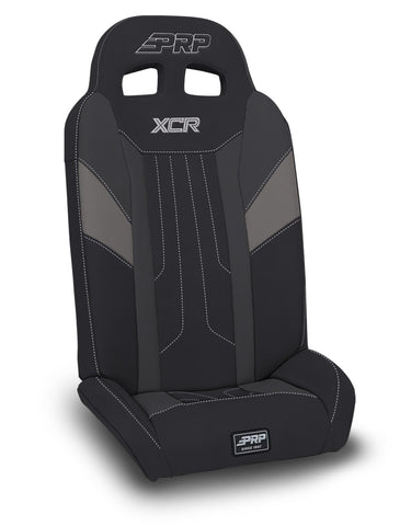 XCR Fold Flat Rear Suspension Seats For Polaris RZR PRO XP4  PRO R4  Turbo R4 (Pair)  Grey