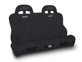 XCR Quick Release Rear Suspension Bench Seat For Polaris RZR PRO XP4  PRO R4  Turbo R4  Black