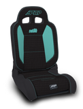 EnduroDaily Reclining Suspension Seat  Black & Teal Tweed  Driver