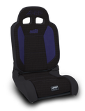 EnduroDaily Reclining Suspension Seat  Black & Purple Tweed  Driver