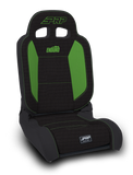 EnduroDaily Reclining Suspension Seat  Black & Green Tweed  Driver