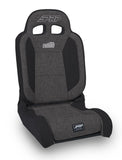 EnduroDaily Reclining Suspension Seat  Black & Grey Tweed  Driver