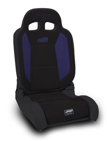 EnduroDaily Reclining Suspension Seat  Black & Purple Tweed  Passenger