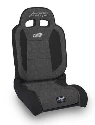 EnduroDaily Reclining Suspension Seat  Black & Grey Tweed  Passenger