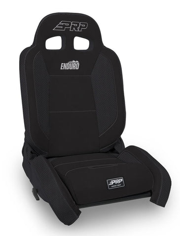 EnduroTrail Reclining Suspension Seat  Black Suede  Driver