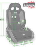 EnduroTrail Reclining Suspension Seat  Driver