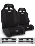 Enduro Elite Suspension Seat - Trek Edition  Kit For Jeep Wrangler JK/JKU (Pair)  Black
