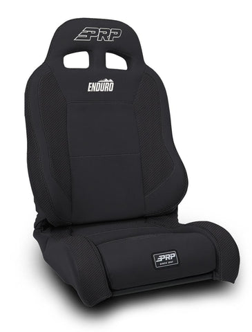 EnduroTrek Reclining Suspension Seat  Black Vinyl  Driver