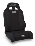 EnduroTrek Reclining Suspension Seat  Black Suede  Driver