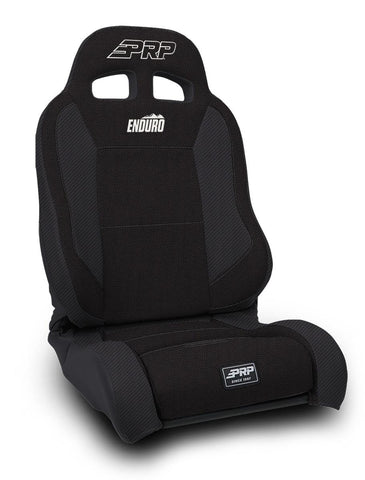 EnduroTrek Reclining Suspension Seat  Black Tweed  Driver