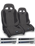 Enduro Elite Suspension Seat - Crawl Edition  Kit For 03-06 Jeep Wrangler TJ (Pair)  Grey