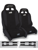 Enduro Elite Suspension Seat - Crawl Edition  Kit For Jeep Wrangler JK/JKU (Pair)  Black