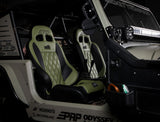 Enduro Elite Suspension Seat - Crawl Edition  Kit For Jeep Wrangler JK/JKU (Pair)  Black