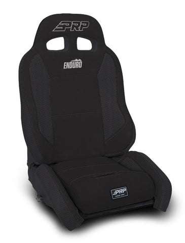 EnduroCrawl Reclining Suspension Seat  Black Suede  Driver