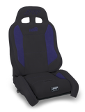 EnduroCrawl Reclining Suspension Seat  Black & Purple Vinyl  Passenger