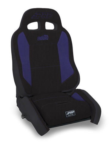 EnduroCrawl Reclining Suspension Seat  Black & Purple Tweed  Passenger