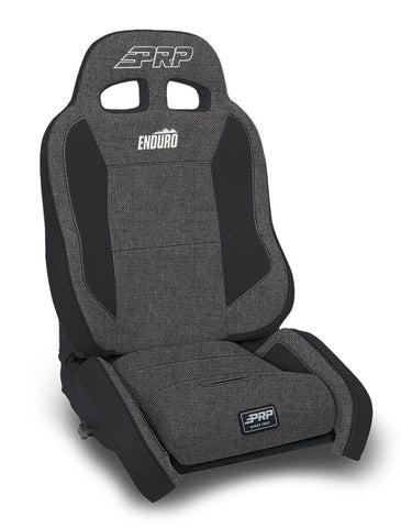 EnduroCrawl Reclining Suspension Seat Tweed  Grey  Passenger