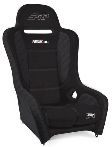 Podium Elite Suspension Seat; Black